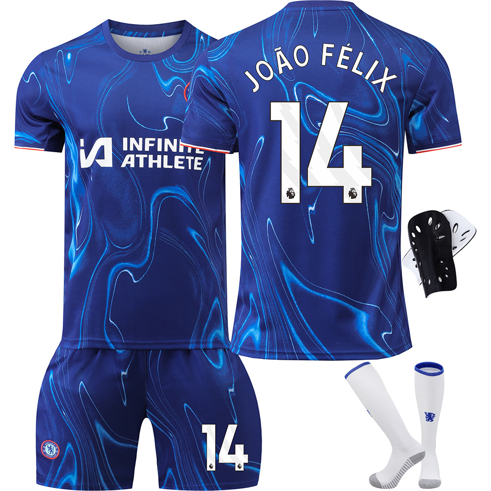Sporty Blue Jersey Set