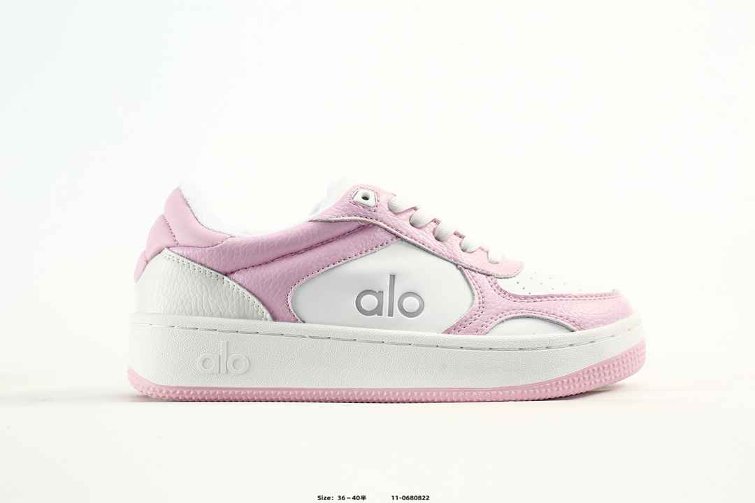 Alo Yoga Runne Sneakers Pink White - High Quality Product Image - Cnfans