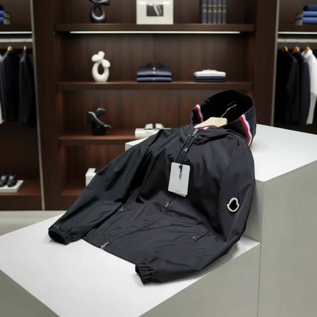 Moncler Hooded Jacket (Black) - Moncler - Cnfans - $40.65